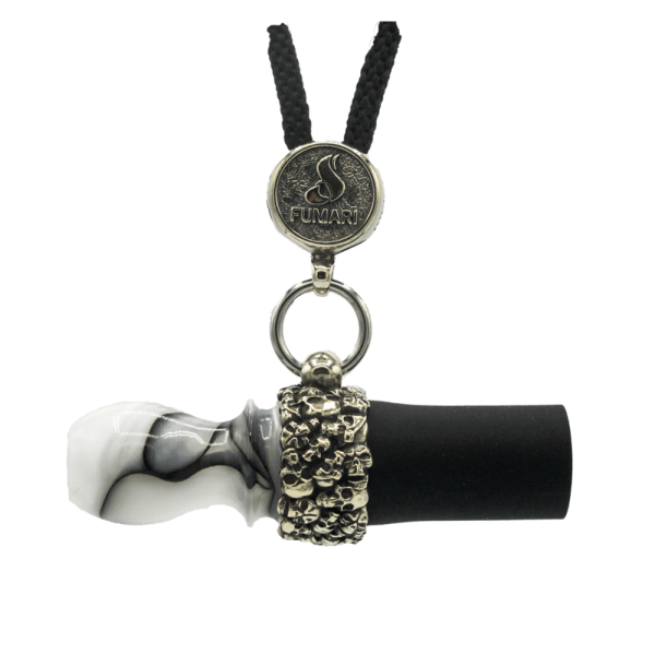 CVP Skull White Black personal mouth tip