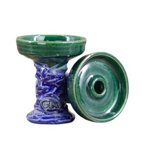 Glina Harmony Texture Blue Green Bowl