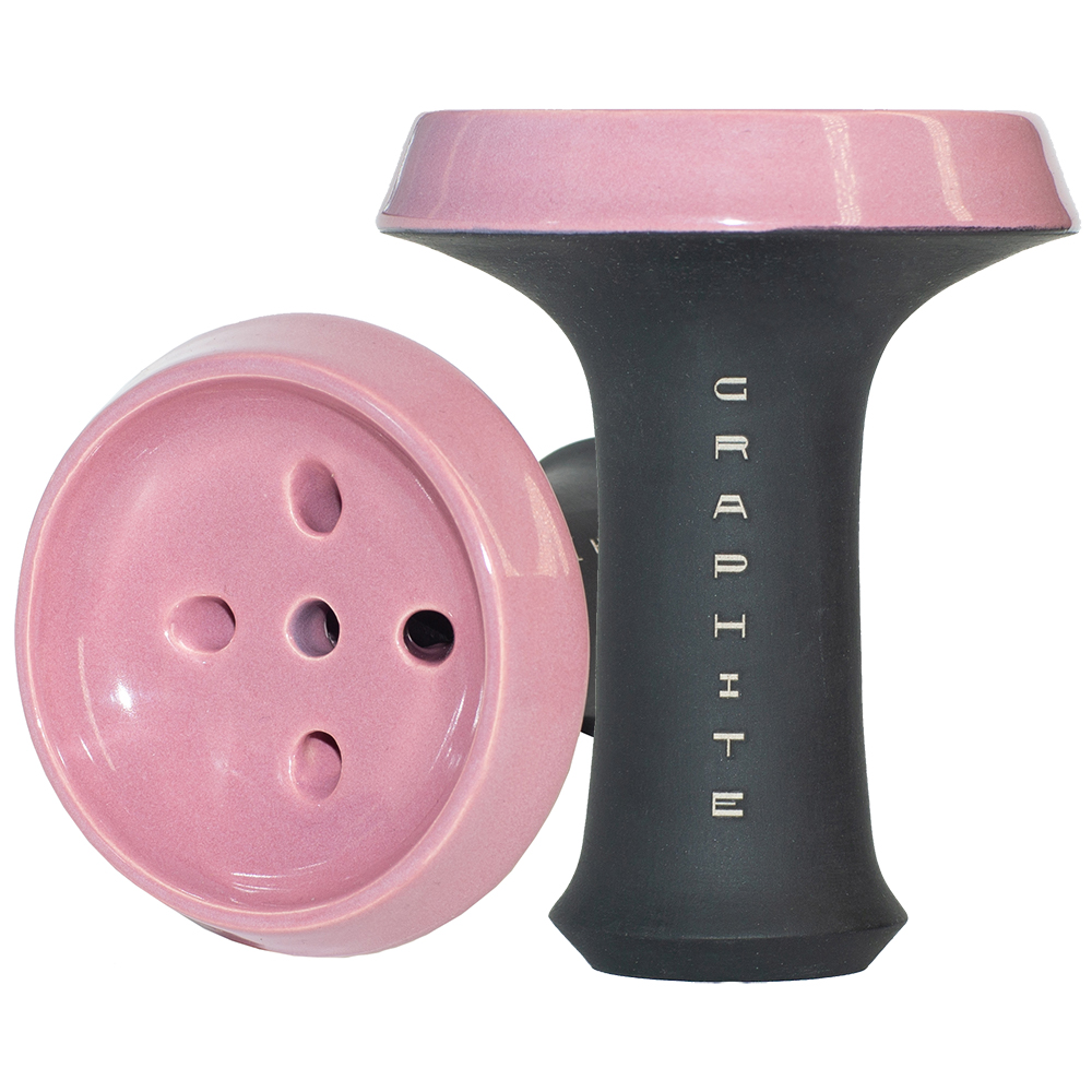 Sky Hookah Graphite Evil Pink Bowl