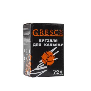 Gresco Hookah Charcoal (1/3 circle) 1kg