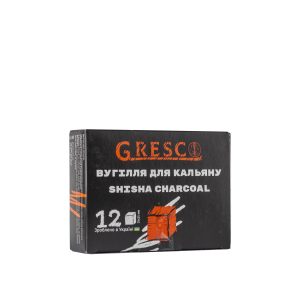 Gresco Hookah Charcoal (25mm) 12pcs.