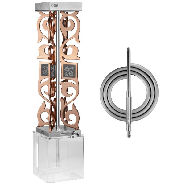 Hoob Icon Space Gray x Stainless Steel Hookah