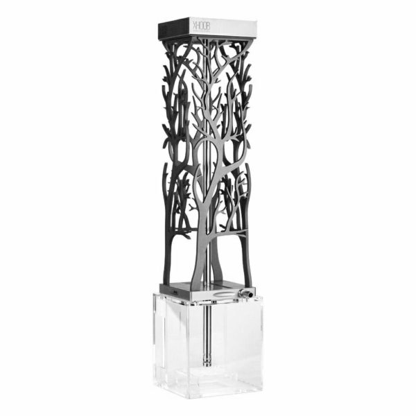 Hoob Leaf Space Gray x Stainless Steel Hookah - Image 2