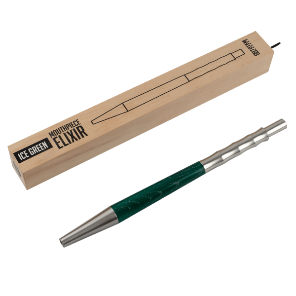 Totem Elixir Ice Green hookah mouthpiece - Image 2