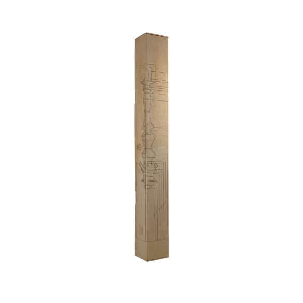 Karma Model 3.2 Ivory Stripe Hookah - Image 2