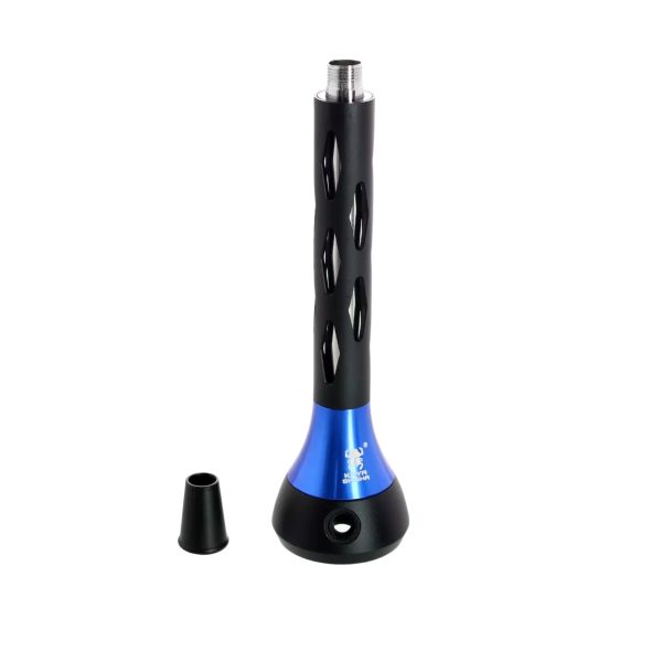 Kaya Elox Black Caro Blue Hookah - Image 2
