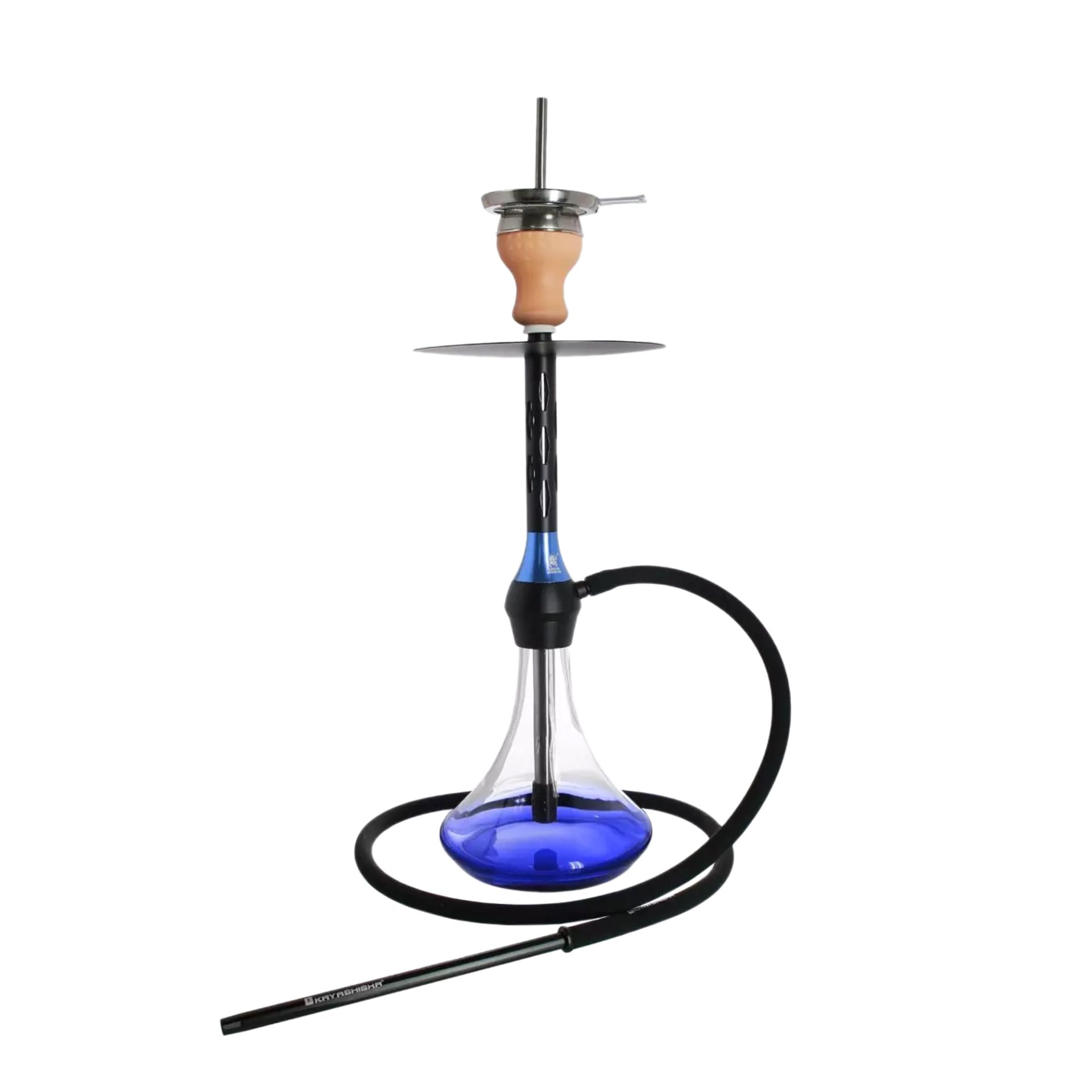 Kaya Elox Black Caro Blue Hookah