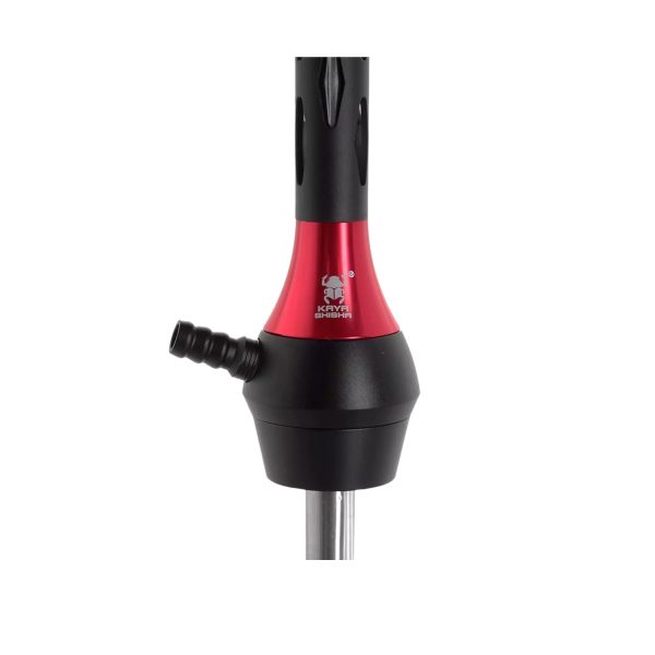 Kaya Elox Black Caro Red Hookah - Image 2