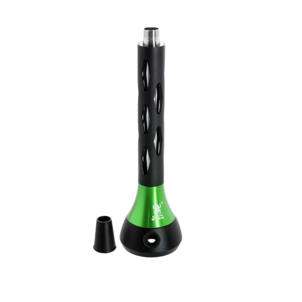 Kaya Elox Eco Black Caro Green Hookah - Image 2
