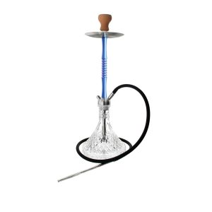 Kaya INOX Tradi Wega Blue 2S Clear Jewel Hookah