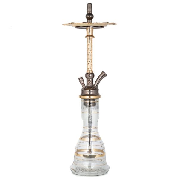 Khalil Mamoon Lulu Oxid-Gold Hookah