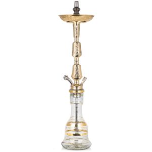 Khalil Mamoon Kamanga 2 Door Gold Hookah