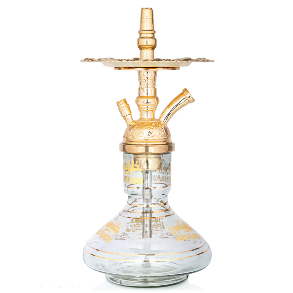 Khalil Mamoon Mondial Sephari Gold Hookah