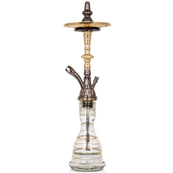 Khalil Mamoon Star Gold-Oxid Set Hookah