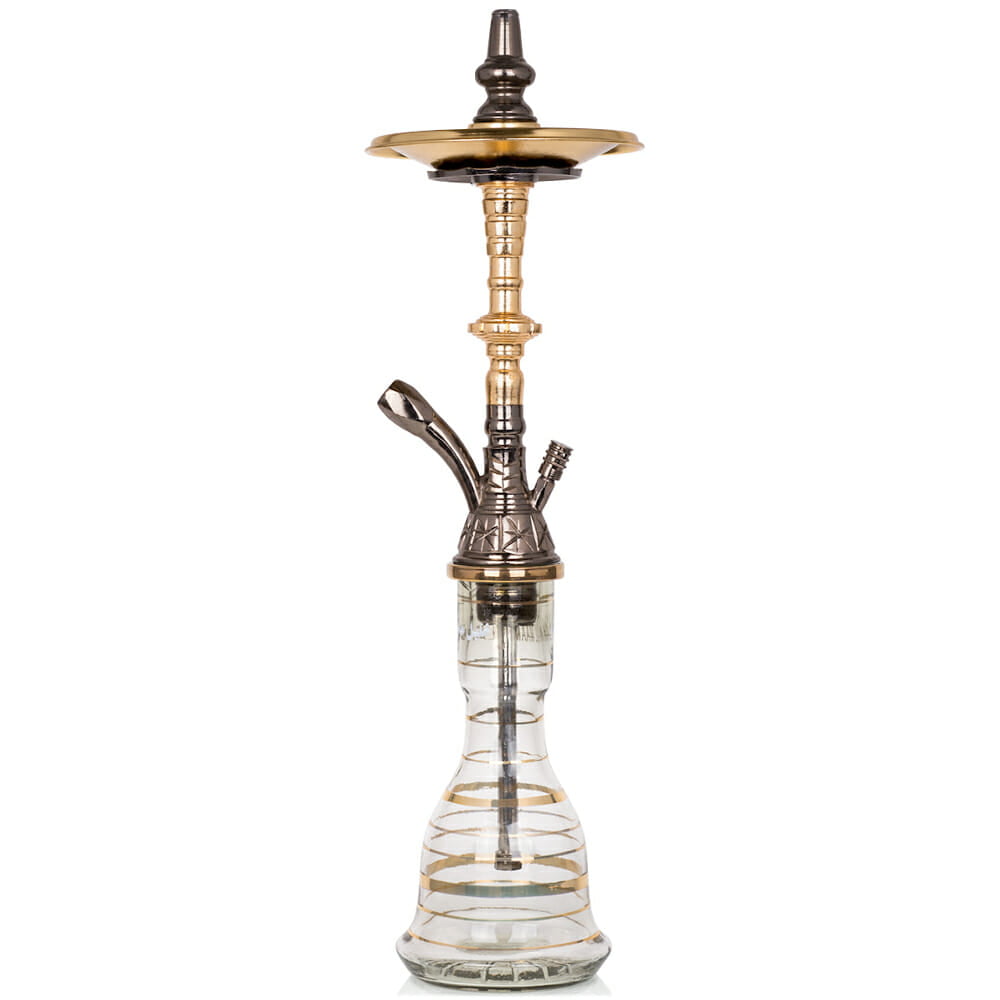 Khalil Mamoon Star Gold-Oxid Set Hookah