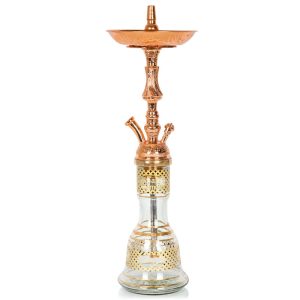 Khalil Mamoon Temple Bronze Hookah