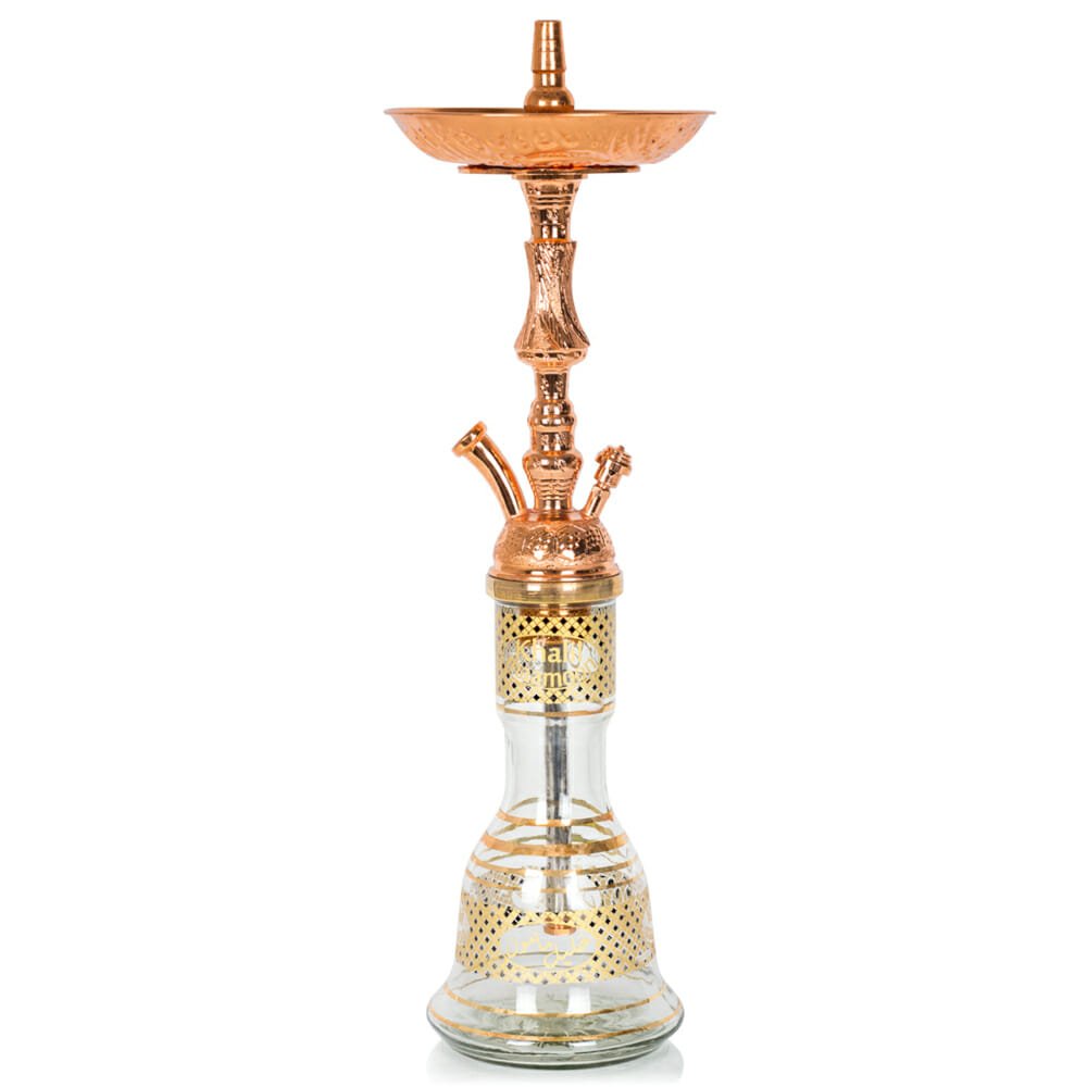 Khalil Mamoon Temple Bronze Hookah