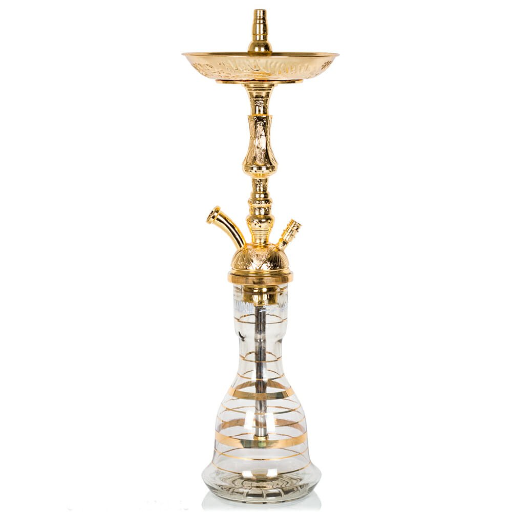 Khalil Mamoon WM Gold Hookah