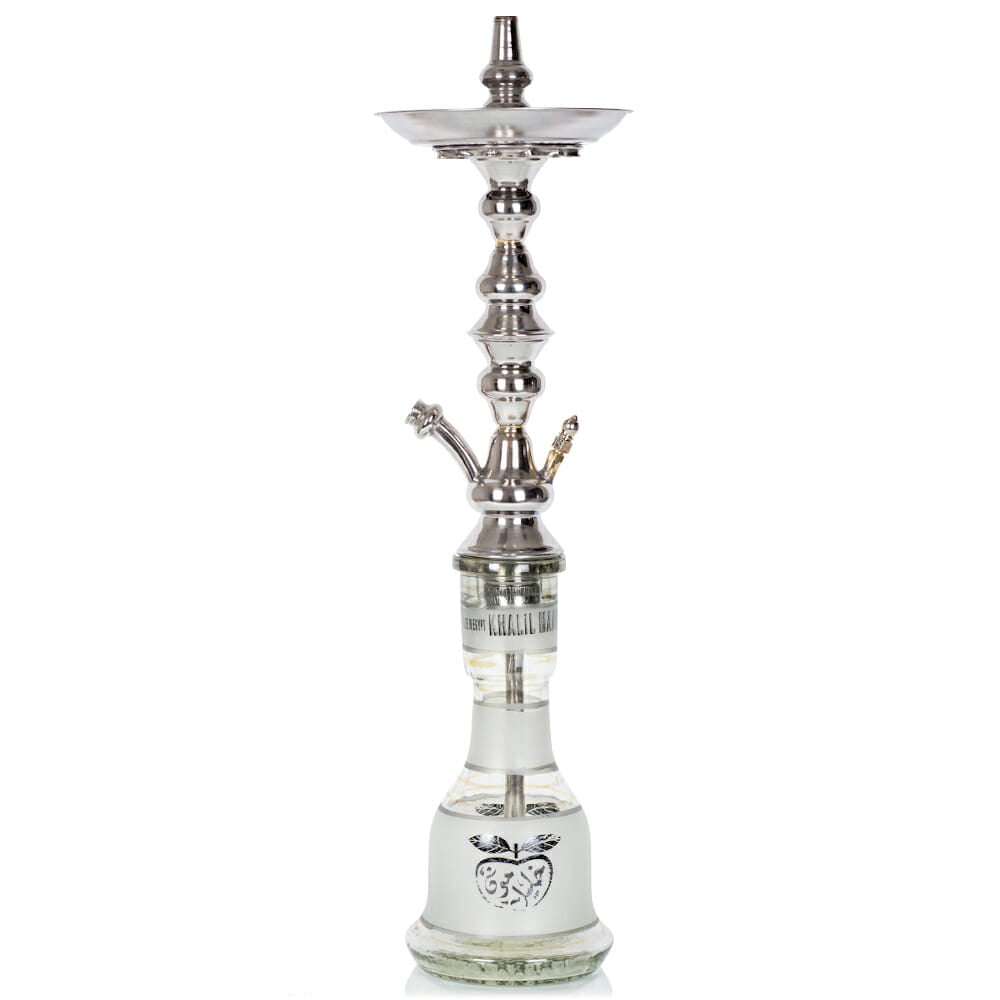 Khalil Mamoon Trimetal Chrome Hookah