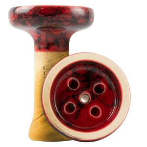 Oblako Killer Red Black Marble Bowl
