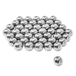 Steel valve balls
