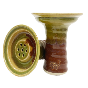 Alpaca LiPache Green Brown Bowl