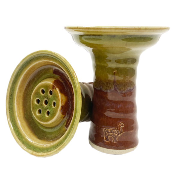 Alpaca LiPache Green Brown Bowl
