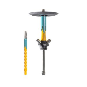 Mamay Custom Flow Yellow - Sea Green Hookah