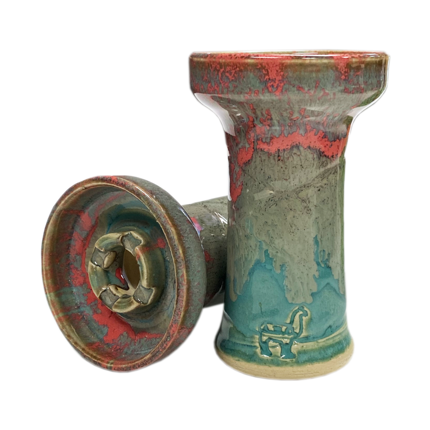 Alpaca Rook Mini Peach Grey Bowl
