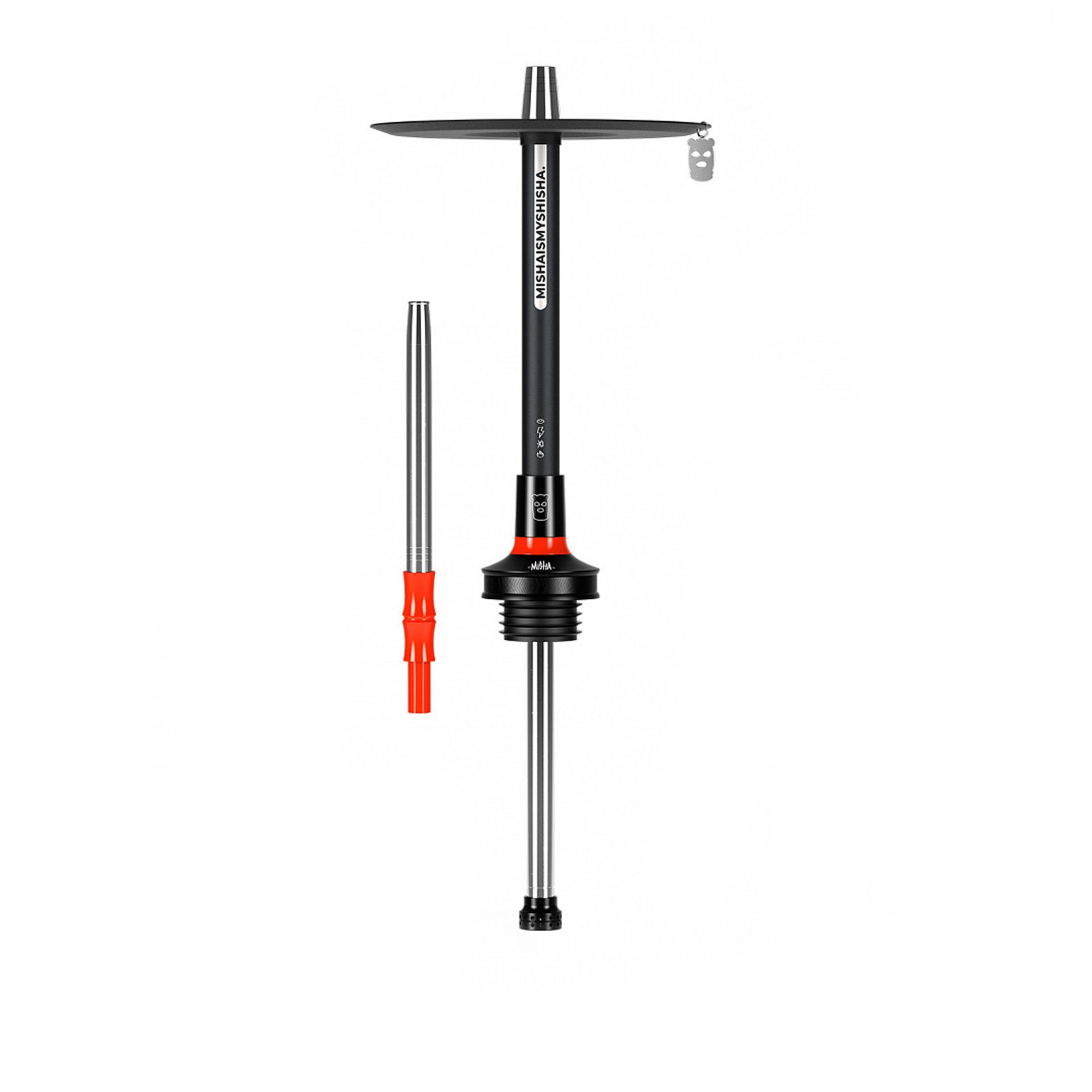 Misha Revolt Red Black Hookah