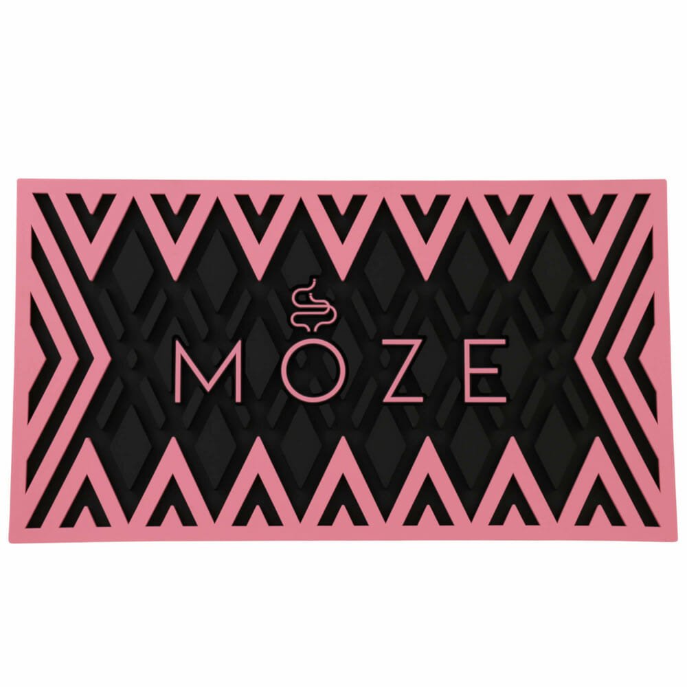 Moze Pink drying mat