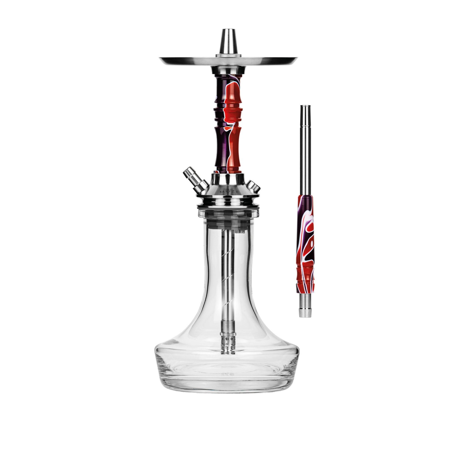 Moze Breeze Pro Candy Line Red-Purple Hookah