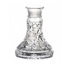 Moze Exclusive Mars Cut Clear Hookah Vase