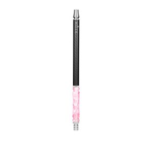 Moze Stainless Steel Wavy Pink hookah mouthpiece