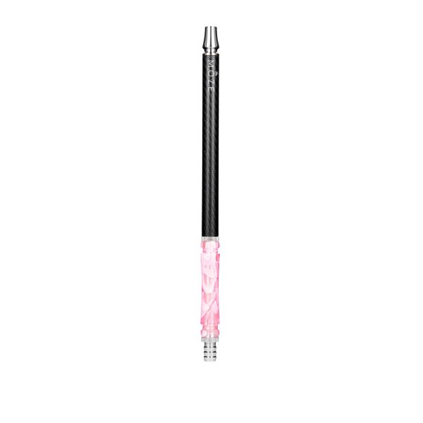 Moze Stainless Steel Wavy Pink hookah mouthpiece