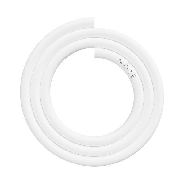 Moze White silicone hose