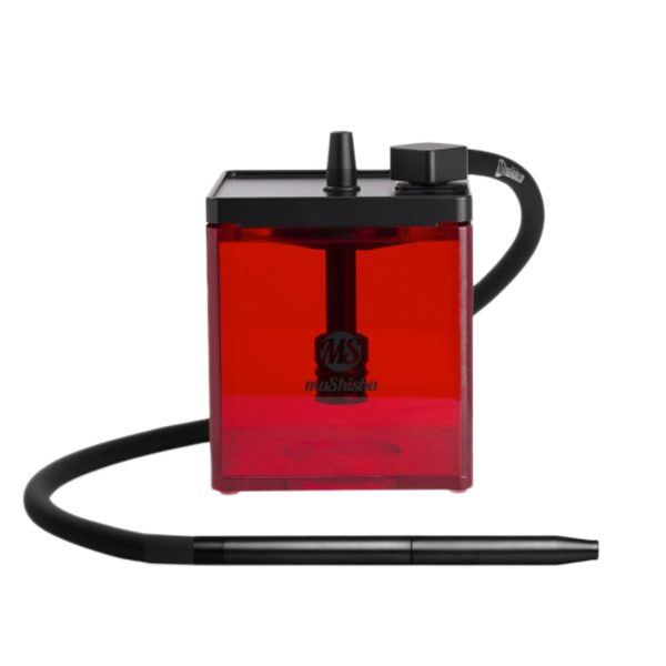MS Micro Black/Red Hookah