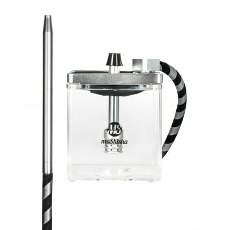 MS Micro Clear/Silver Hookah