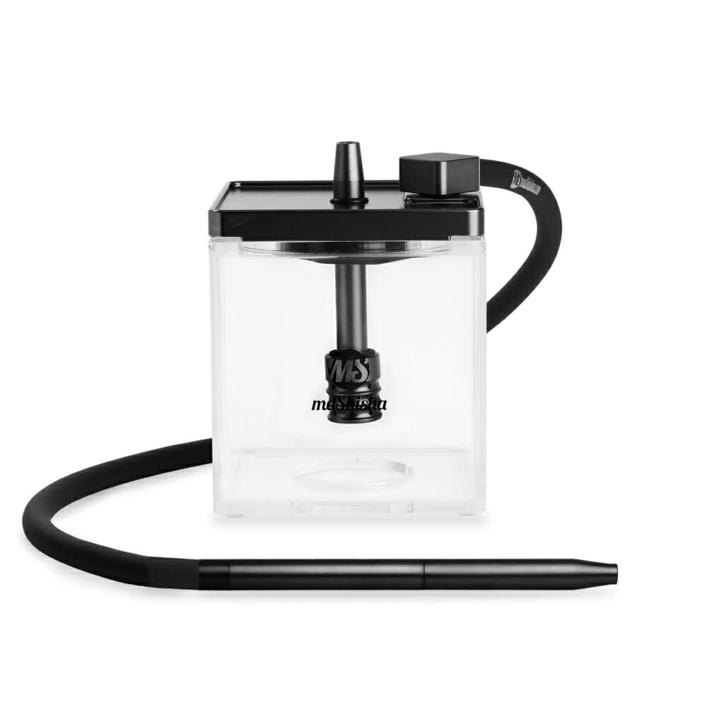 MS Micro Clear/Black Hookah