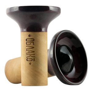 Oblako Flow Black On Bordo Bowl