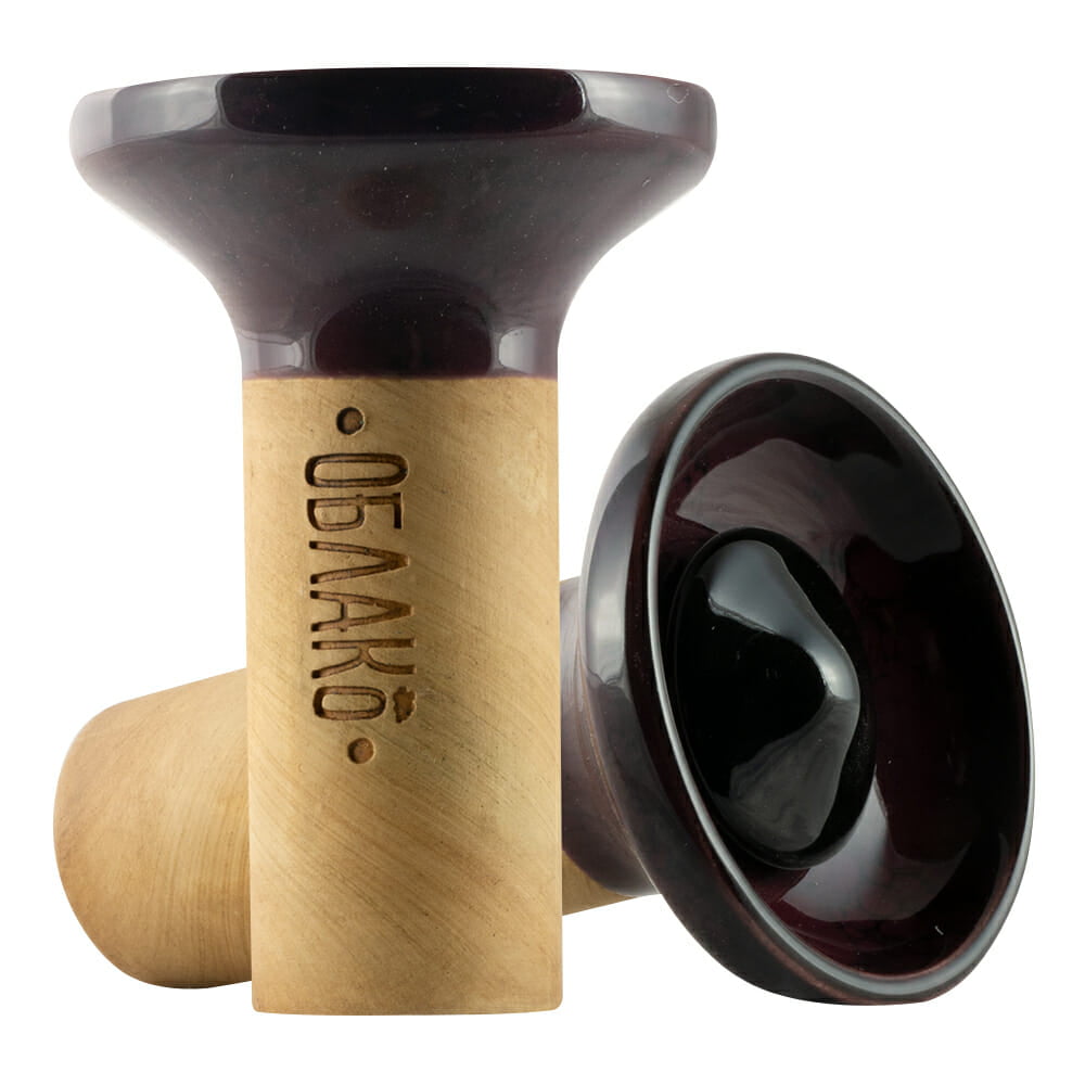Oblako Flow Black On Bordo Bowl