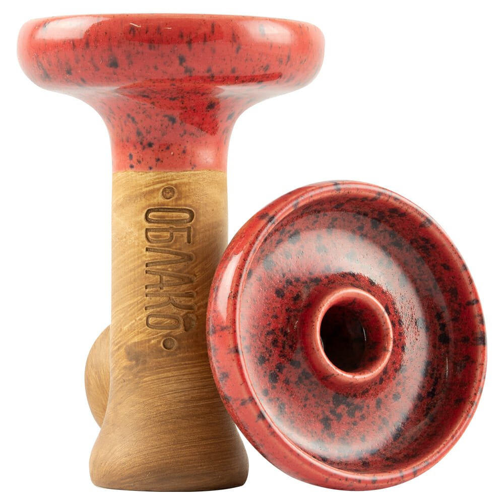 Oblako L Red Wood Bowl