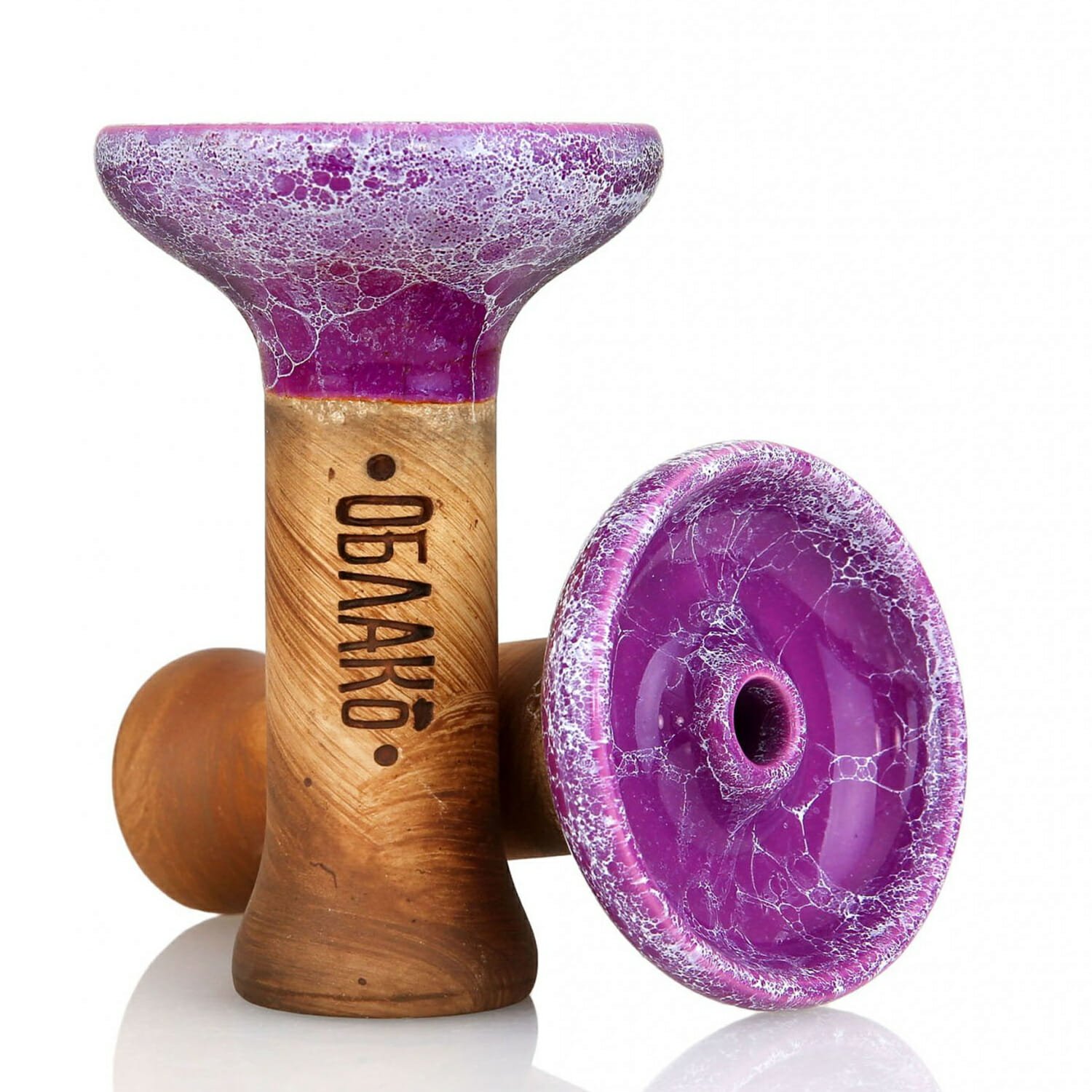 Oblako M Purple Marble Bowl