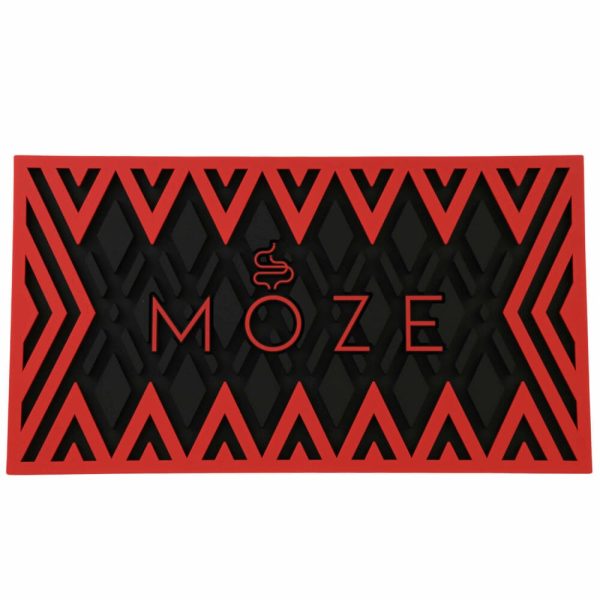Moze Red drying mat