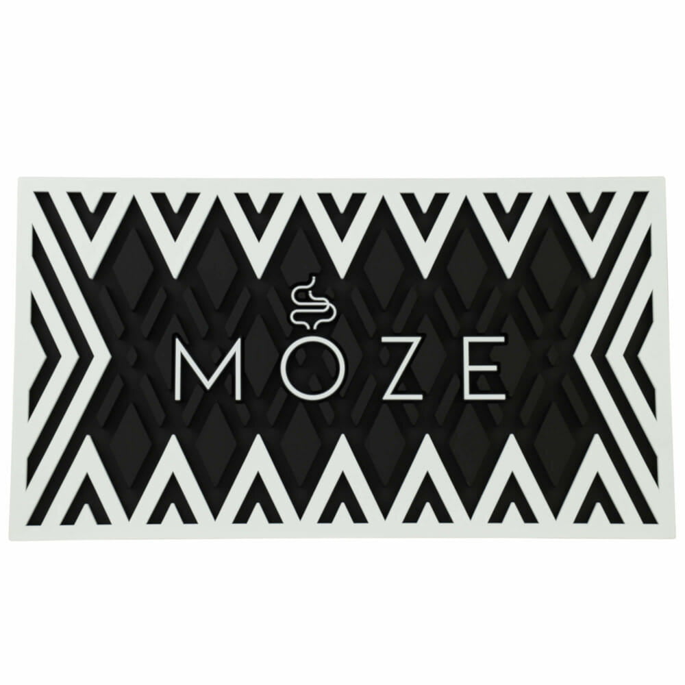 Moze White drying mat