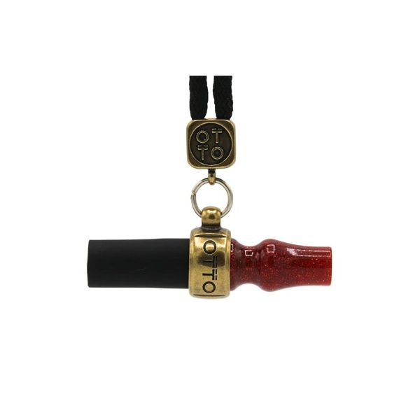 OTTO Glitter Gold Red personal mouth tip