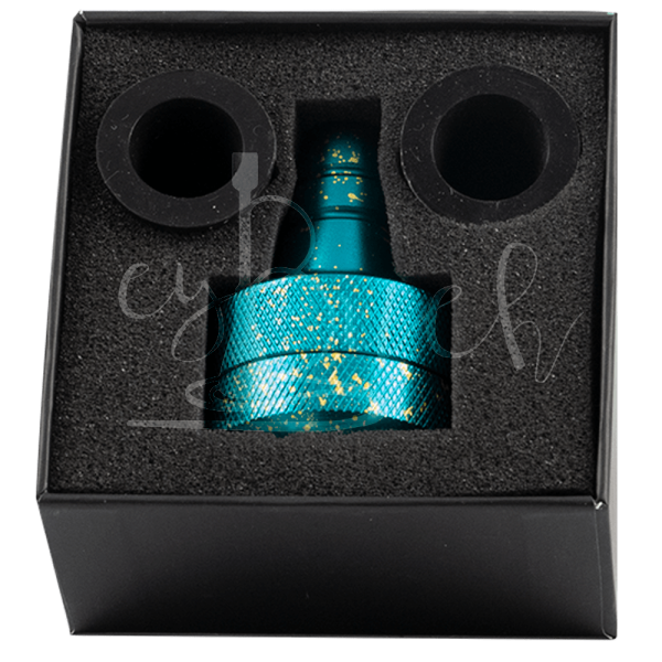 Estate aluminum Turquoise molasses catcher - Image 3