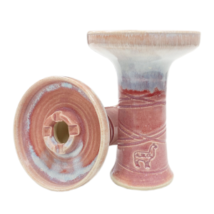 Alpaca Rook Regular Red Blue Pink Bowl