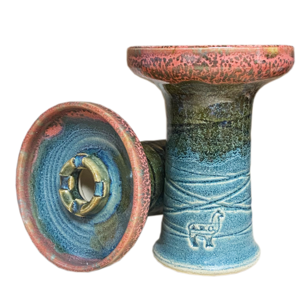 Alpaca Rook Regular Pink Teal Bowl