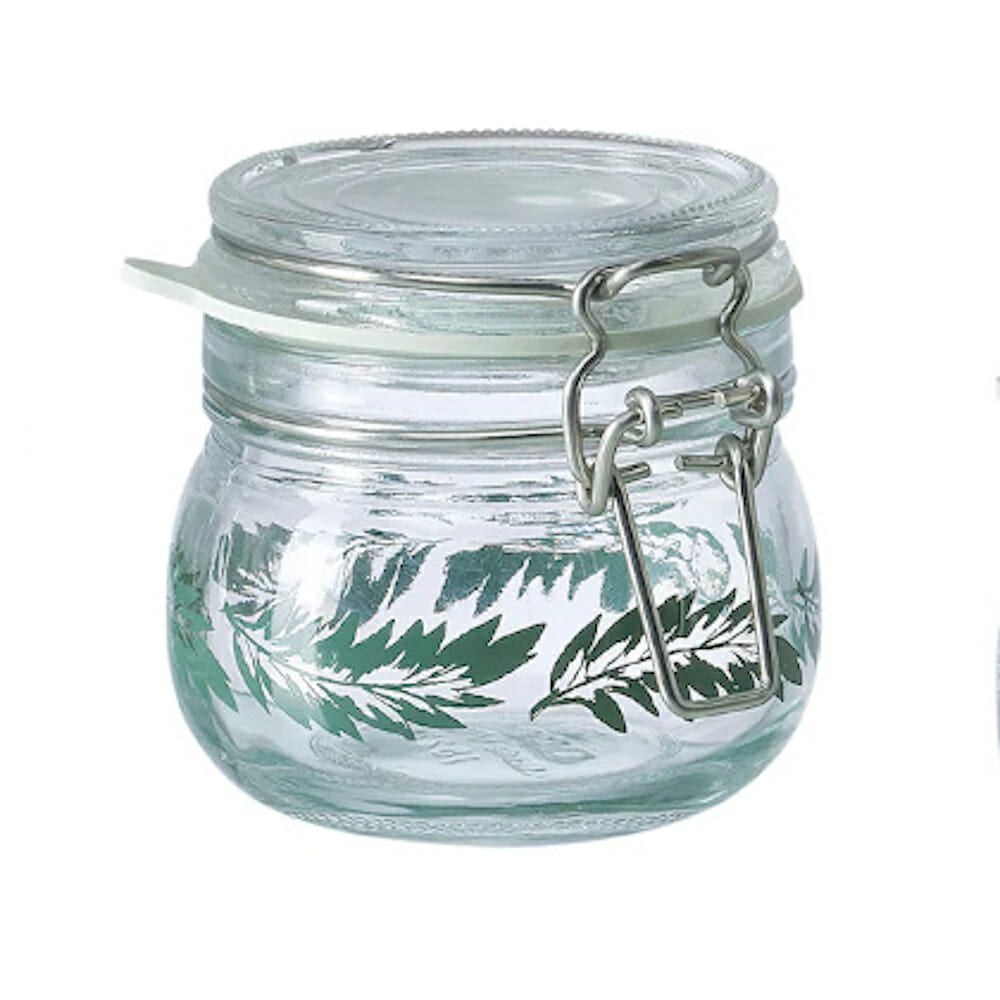 Glass jar for tobacco 130ml